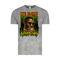 Cloud Rock Black history afro man Vintage Tee - HowdyJamesFarm