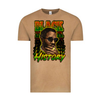Black History Afro Man Vintage Tee | Teevron