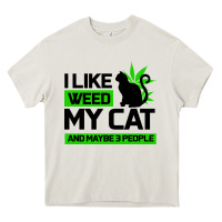 Cat Weed I Like My Cat Gift Heavy Core Tee | Teevron