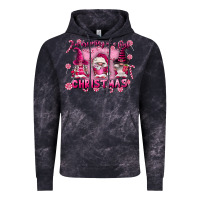 Cloud Black i'm dreaming of a pink christmas Vintage Hoodie - FaDigitalArtStudio