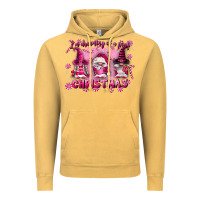 Vintage Mustard i'm dreaming of a pink christmas Vintage Hoodie - FaDigitalArtStudio