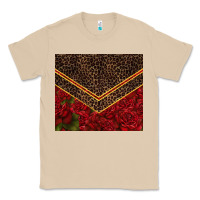 Mushroom red roses with leopard Classic Tee - TumblerDesignByShophia