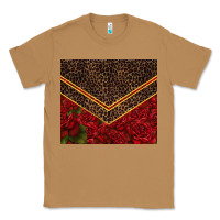 Toasted Coconut red roses with leopard Classic Tee - TumblerDesignByShophia