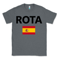 Charcoal Heather rota spain spanish flag city vacation travel gift pullover hoodie Classic Tee - maiPhamDesign