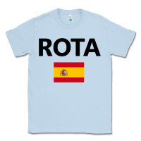 Dusty Blue rota spain spanish flag city vacation travel gift pullover hoodie Classic Tee - maiPhamDesign