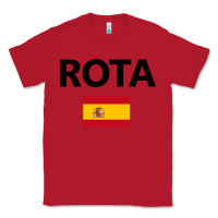Red rota spain spanish flag city vacation travel gift pullover hoodie Classic Tee - maiPhamDesign