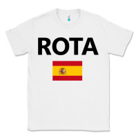 White rota spain spanish flag city vacation travel gift pullover hoodie Classic Tee - maiPhamDesign