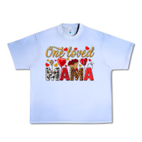 Grape Ice One loved mama valentines day Urban Heavy Tee - HowdyJamesFarm