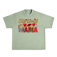 Oil Green One loved mama valentines day Urban Heavy Tee - HowdyJamesFarm