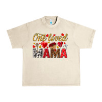 Sandshell One loved mama valentines day Urban Heavy Tee - HowdyJamesFarm