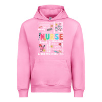 Fuchsia Pink nurse word Urban Hoodie - JahusDesignShop