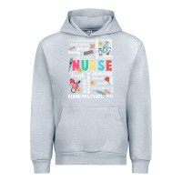 Heather Grey nurse word Urban Hoodie - JahusDesignShop