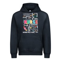 Navy nurse word Urban Hoodie - JahusDesignShop