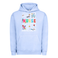 Pigment Grape Ice nurse word Urban Hoodie - JahusDesignShop
