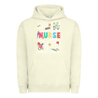 Pigment Pistachio nurse word Urban Hoodie - JahusDesignShop