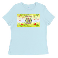 Baby Blue let's just avocudde Ladies Tee - TumblerDesignByShophia