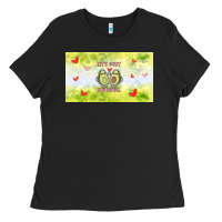 Black let's just avocudde Ladies Tee - TumblerDesignByShophia