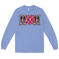 Colony Blue cancer sunflower mom Long Sleeve Tee - RanaPortraitStore