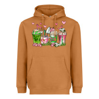 Meerkat botanic coffee cups Heavyweight Hoodie - AdoDesignShop