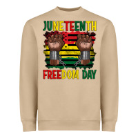 Mushroom juneteenth freedom day Heavyweight Sweatshirt - Artiststas