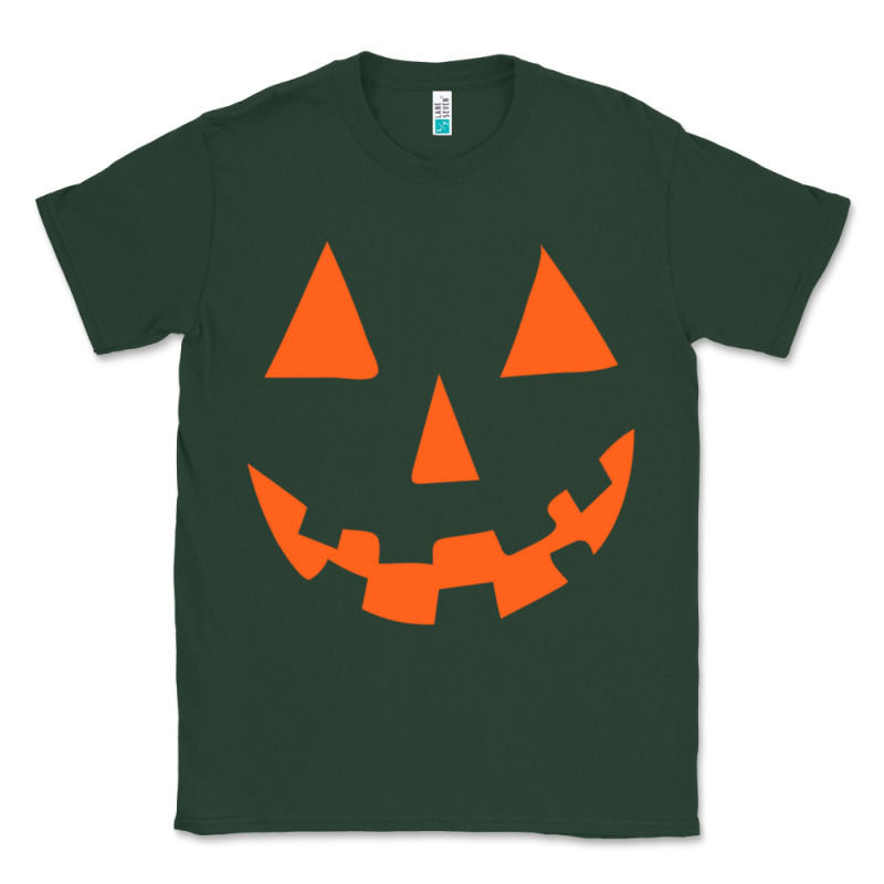Halloween Pumpkin Face Gift Creepy Spooky Horror Classic Tee by maiPhamDesign | Teevron