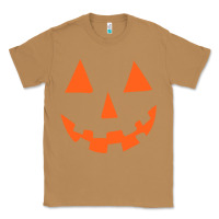 Toasted Coconut Halloween Pumpkin Face Gift Creepy Spooky Horror Classic Tee - maiPhamDesign