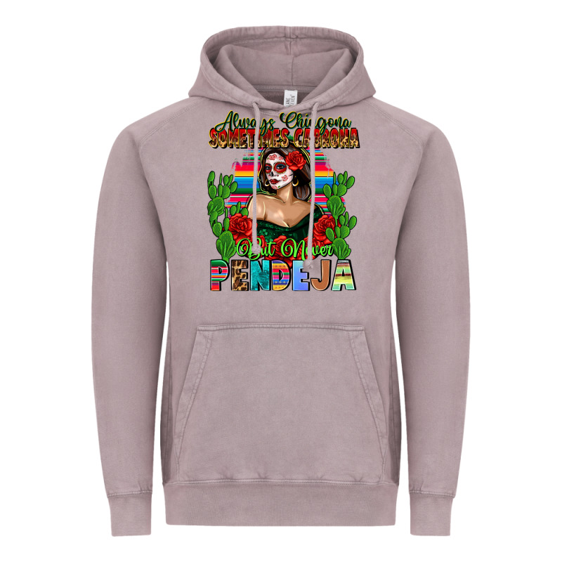 Mexican Chingona Vintage Hoodie by FaDigitalArtStudio | Teevron