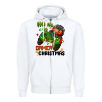 Ho Ho Ho Gamer Christmas Zipper Hoodie | Teevron