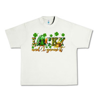 Pistachio Lucky and i gnome it St. Patrick's Day Urban Heavy Tee - CowGirlArtShop