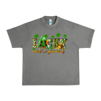 Tornado Lucky and i gnome it St. Patrick's Day Urban Heavy Tee - CowGirlArtShop