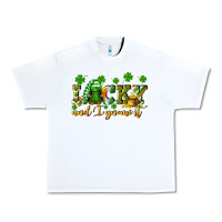 White Lucky and i gnome it St. Patrick's Day Urban Heavy Tee - CowGirlArtShop