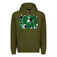 Army Green Christmas Joy With Chick Premium Hoodie - RanaPortraitStore
