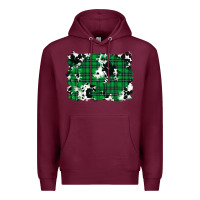 Burgundy Christmas Joy With Chick Premium Hoodie - RanaPortraitStore