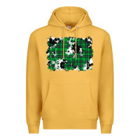 Mustard Christmas Joy With Chick Premium Hoodie - RanaPortraitStore