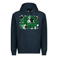 Navy Christmas Joy With Chick Premium Hoodie - RanaPortraitStore