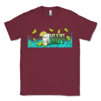 Burgundy let's get salty with lime Classic Tee - TumblerDesignByShophia