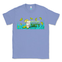 Colony Blue let's get salty with lime Classic Tee - TumblerDesignByShophia
