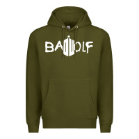 Army Green bad wolf   doctor who Premium Hoodie - maiPhamDesign