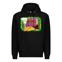 Black Let's Fiesta Premium Hoodie - CowhideDigitalArt