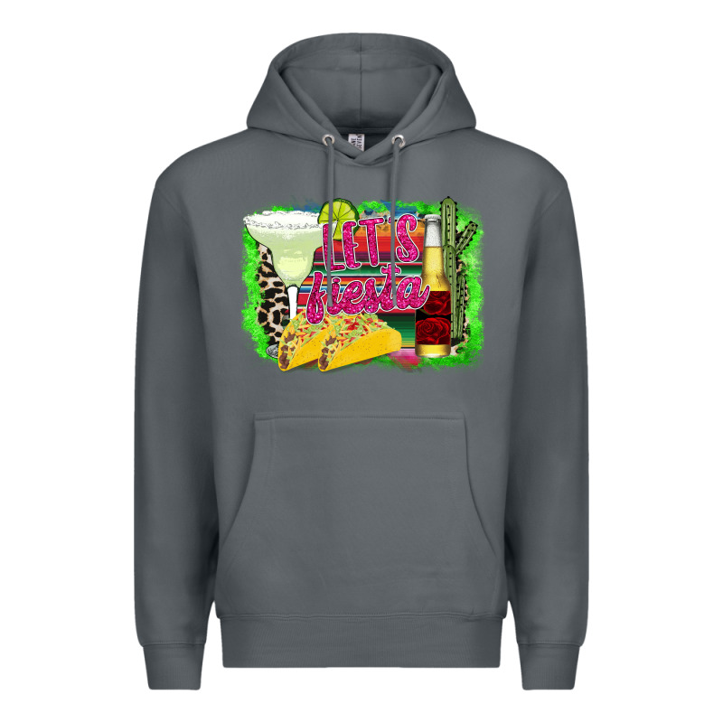 Let's Fiesta Premium Hoodie by CowhideDigitalArt | Teevron