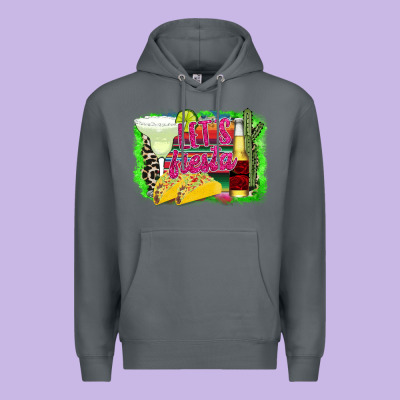 Let's Fiesta Premium Hoodie Designed By Cowhidedigitalart