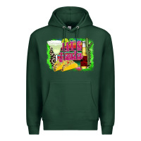 Sports Green Let's Fiesta Premium Hoodie - CowhideDigitalArt