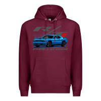 Burgundy Blue Challenger RT T-Shirt Premium Hoodie - maiPhamDesign
