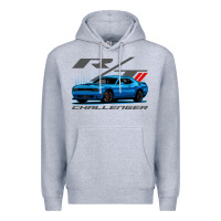 Heather Grey Blue Challenger RT T-Shirt Premium Hoodie - maiPhamDesign