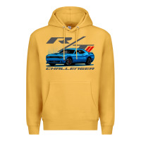 Mustard Blue Challenger RT T-Shirt Premium Hoodie - maiPhamDesign