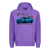 Purple Blue Challenger RT T-Shirt Premium Hoodie - maiPhamDesign