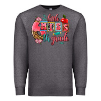 Charcoal Heather little miss 6 th grade Premium Sweatshirt - AdoDesignShop