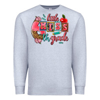 Heather Grey little miss 6 th grade Premium Sweatshirt - AdoDesignShop