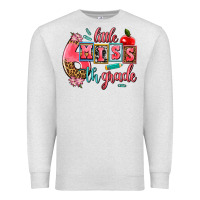 Oatmeal Heather little miss 6 th grade Premium Sweatshirt - AdoDesignShop