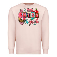 Pale Pink little miss 6 th grade Premium Sweatshirt - AdoDesignShop
